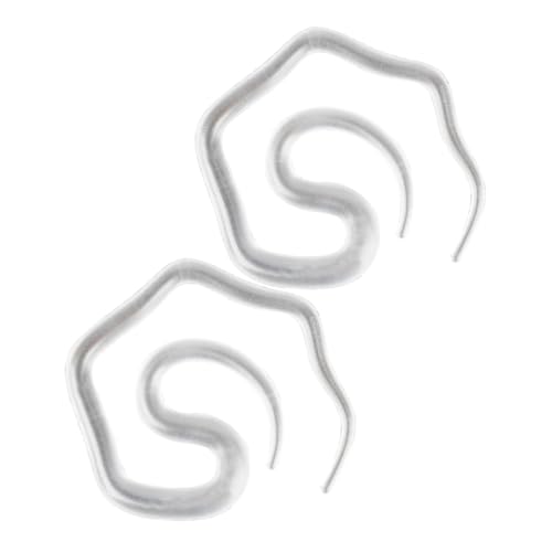 CHICAMPERA 2 Stück Teiliges Transparentes Haar Dutt Unsichtbarer Haarknoten Helfer für Frauen und Junge Damen Einfacher Haarknoten Former Bequem und Vielseitig für Alltag Party und Hochzeit von CHICAMPERA