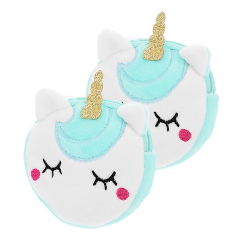 CHICAMPERA 2stücke Schlagarmband Mit Einhorn- Schnapparmband Für Junge Mädchen Armband Aus Weichem Plüsch Partygeschenke Für Mädchen Aufbewahrungsbeutel von CHICAMPERA
