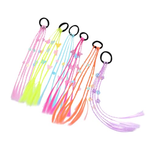 CHICAMPERA Realistische Pferdeschwanzverlängerung Haargummis Für Jungen Und Mädchen Pferdeschwanzverlängerungen Haarverlängerungen Für Frauen Haarschmuck Für Partys von CHICAMPERA