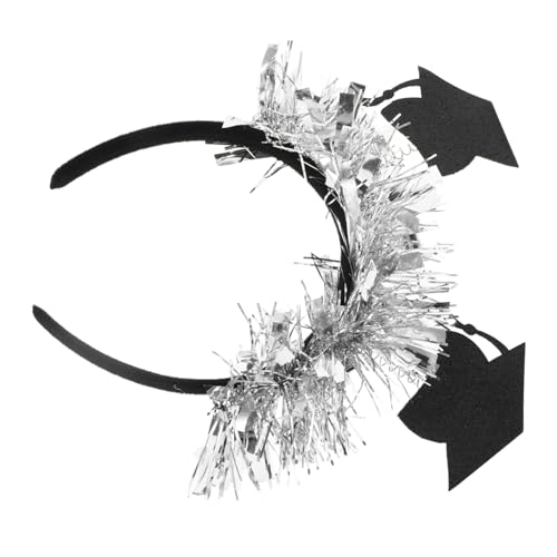 CHICAMPERA Abschluss-stirnband Mini-hut-stirnband Für Abschlussfeiern Verkleidungen Stirnbänder Für Frauen Zubehör Für Abschlussfeiern von CHICAMPERA