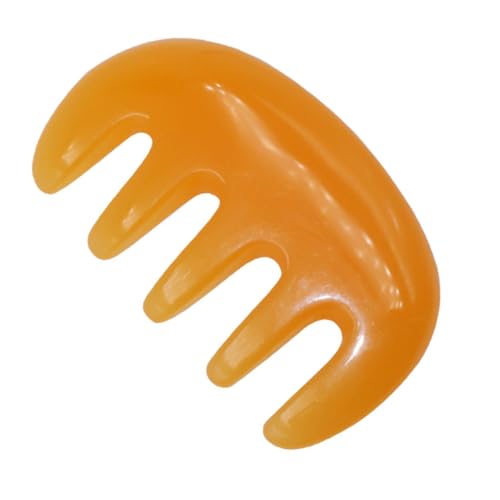 CHICAMPERA Antistatischer Resin Massagekamm für Frauen Langlebiger Kopfhautmassagekamm Multifunktionales Haarstyling Pflegewerkzeug Ergonomisch Tragbar Angenehme Anwendung Geschenkidee von CHICAMPERA