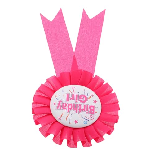 CHICAMPERA Geburtstagsparty liefert Geburtstagsrosette dekoratives Geburtstagsabzeichen Tinplate Celebration Badge Geburtstagsfeier-Abzeichen Happy Birthday Award Pin Polyester Rosig CHICAMPERA Geburtstagsparty liefert Geburtstagsrosette dekoratives Geburtstagsabzeichen Tinplate Celebration Badge Geburtstagsfeier-Abzeichen Happy Birthday Award Pin Polyester Rosig von CHICAMPERA