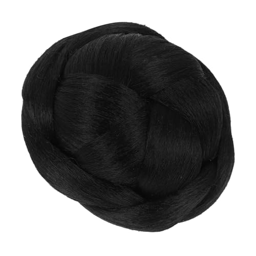 CHICAMPERA Geflochtener Chignon Haarknoten Haarteil Dutt Verlängerung für Damen Synthetisches Kunsthaar Farbecht Voluminös Einfach zu Stylen für Hochzeit Party und Alltag von CHICAMPERA