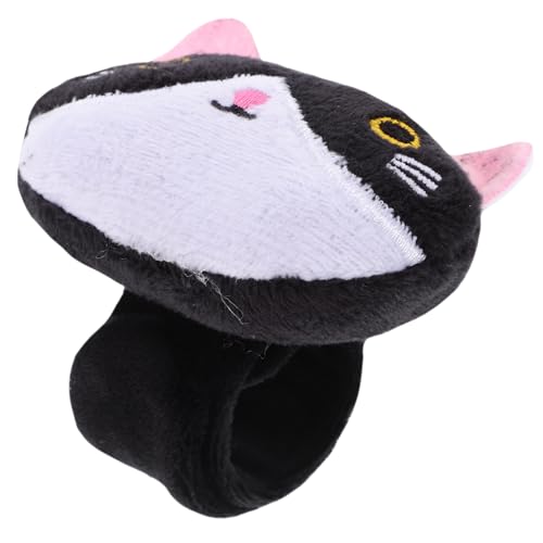 CHICAMPERA Katzen Plüsch Slap Armband für Weiches Leichtes Handgelenkspielzeug im Cartoon Design Partygeschenk und Dekoration Fuzzy und Bequem für Stundenlangen Tragekomfort von CHICAMPERA