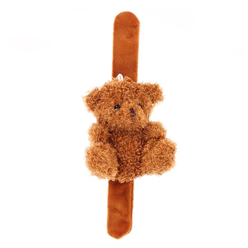 CHICAMPERA Kuscheltier Slap Armband Bär Weiches Handgelenkband für Partys Dekoration und für Geburtstagsfeiern Halloween und Mehr von CHICAMPERA