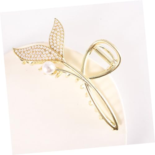 CHICAMPERA Metal Fish Tail Hair Clip für Frauen Großer Dekorativer Haarspangen klammer Modisches Haarschmuck accessoire für Mädchen und Teens für Partys und Alltag von CHICAMPERA