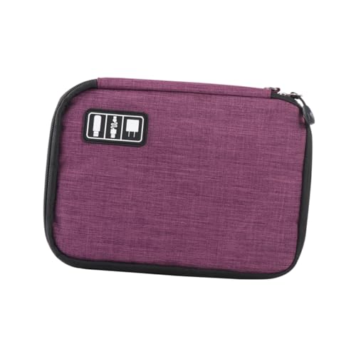 CHICAMPERA Multifunktionale Kabeltasche Ladekabel Organizer Aufbewahrungstasche für Digitale Produkte mit Mehreren Fächern Verschleißfestem PVC für Earphone Handbag und Kabelmanagement von CHICAMPERA