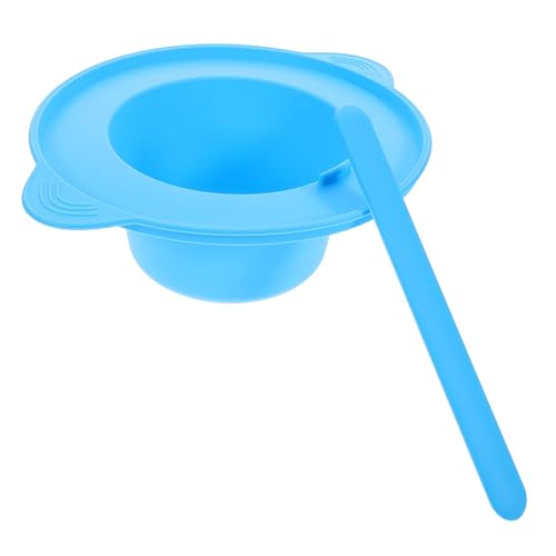 CHICAMPERA Silikon Gesichtsmaske Schüssel Set Große Kapazität DIY Facial Mask Tool mit Rührstab Wiederverwendbar Hochtemperaturbeständig Für und Salonanwendung von CHICAMPERA