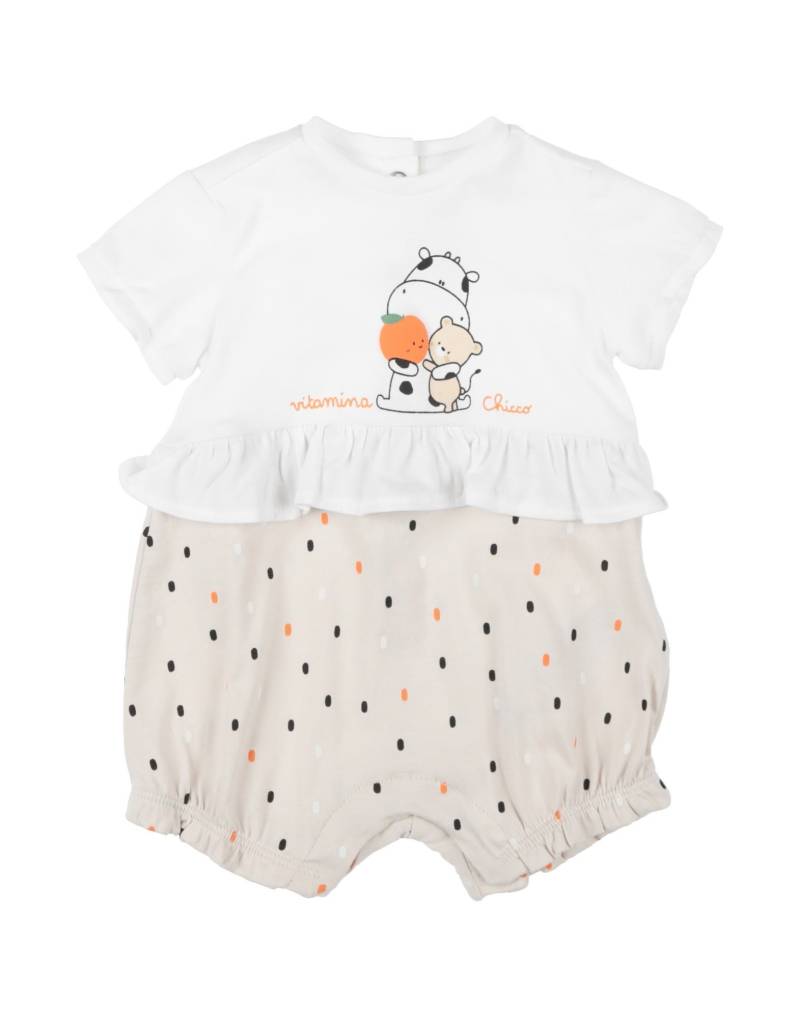 CHICCO Babystrampler & -latzhosen Kinder Weiß von CHICCO