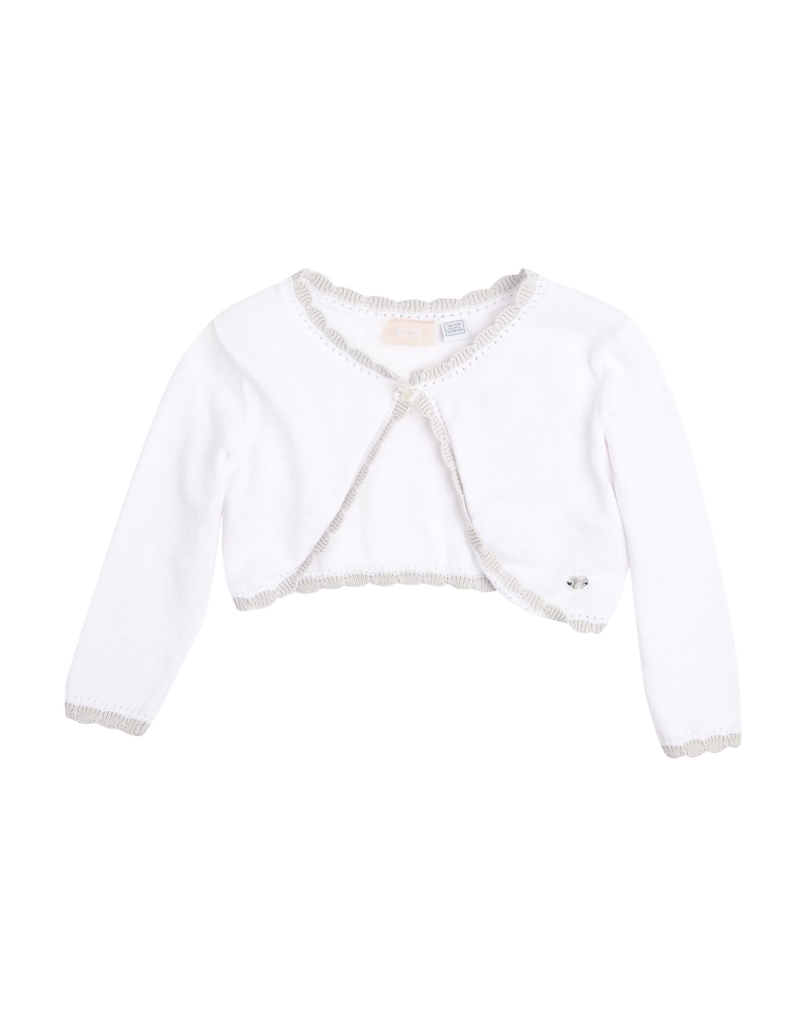 CHICCO Wickelpullover Kinder Weiß von CHICCO
