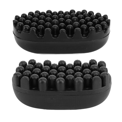 2 PCs Dreh Bürsten Haare Curl Pinsel Pinsel Easy Styling Große Dichte Zähne Professionelle Waschkautschuk Afro Drehen Sie Haarbürste für Schwarze Männer von CHICIRIS