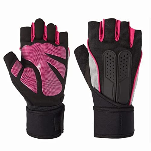CHICIRIS Outdoor-, Schweißabsorbierende Universal-Handgelenkstütze Halbfinger-Fahrradhandschuhe mit Polsterung Zum Schießen Zum Gewichtheben (M) von CHICIRIS