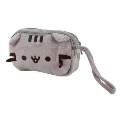 CHICIRIS Weiche Leinwandkätzchen -Toilettenbeutel Multi Purpose Cat Coin -Geldbörse für Make up Bürsten, Hautpflege von CHICIRIS