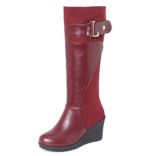 CHICMARK Damen Keilabsatz Langschaft Stiefel von CHICMARK