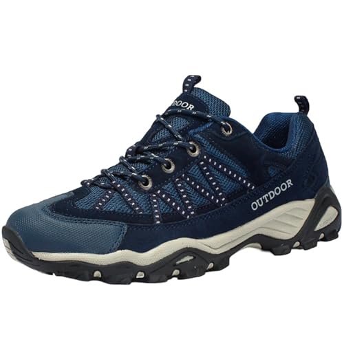 CHICMARK Paare Wander Schuhe Leicht Atmungsaktiv mit Gedämpfter Sohle (Dunkelblau, 46 EU) von CHICMARK