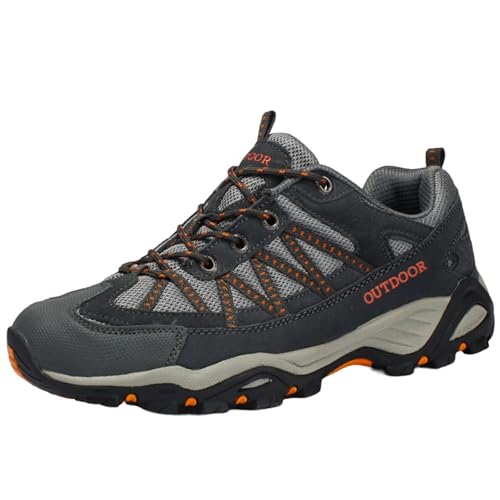 CHICMARK Paare Wander Schuhe Leicht Atmungsaktiv mit Gedämpfter Sohle (Dunkelgrau, 41 EU) von CHICMARK