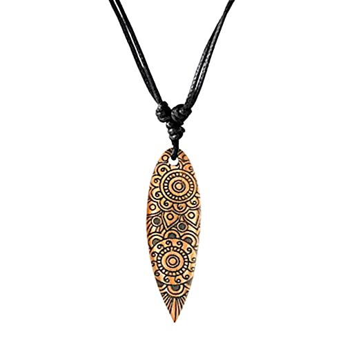 CHICNET Surferkette Holz Halskette Gravur Baumwolle verstellbar Dunkelbraun braun Surfbrett Damen Herren Holzkette Wellen Palme Stern Hibiskus Blume des Lebens Mandala Spirale Mandala CHICNET Surferkette Holz Halskette Gravur Baumwolle verstellbar Dunkelbraun braun Surfbrett Damen Herren Holzkette Wellen Palme Stern Hibiskus Blume des Lebens Mandala Spirale Mandala von CHICNET