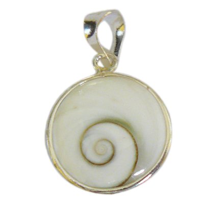 Chic-Net Shivaauge Silberanhänger rund 14 mm offen Anhänger 925er Sterling Silber Shiva Auge Damen Schmuck Chic-Net Shivaauge Silberanhänger rund 14 mm offen Anhänger 925er Sterling Silber Shiva Auge Damen Schmuck von CHICNET