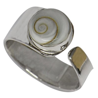 Chic-Net Shivaauge Silberringe Band rund 8 mm Ringe 925er Sterling Silber Shiva Auge Eye Damen Schmuck Chic-Net Shivaauge Silberringe Band rund 8 mm Ringe 925er Sterling Silber Shiva Auge Eye Damen Schmuck von CHICNET