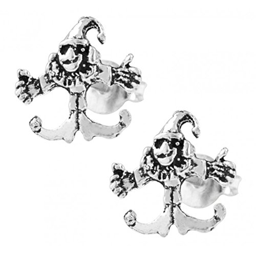 Chic-Net Silberohrstecker Ohrstecker 925er Sterling Silber Schmuck Ohrringe Clown von CHICNET