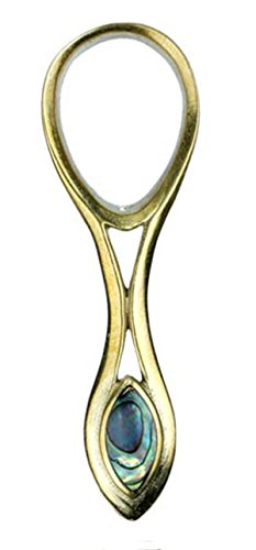 Flesh Tunnel antik golden Messing Expander Tropfen Paua Muschel Plug Ohrring| Ohrplug mit Fortsatz |Lobe Piercing Ohrschmuck Damen Herren Abalone Perlmutt| Tunnels als Ohrringe Kombination 10 mm Flesh Tunnel antik golden Messing Expander Tropfen Paua Muschel Plug Ohrring| Ohrplug mit Fortsatz |Lobe Piercing Ohrschmuck Damen Herren Abalone Perlmutt| Tunnels als Ohrringe Kombination 10 mm von CHICNET