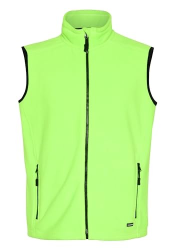 Fleece-Weste mit Label-Motiv hinten von Chiemsee