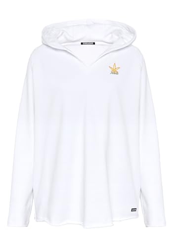Chiemsee Kapuzenpullover mit gedruckten und gestickten Akzenten von Chiemsee