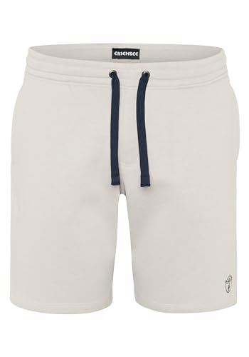 Chiemsee Sweat Herren-Shorts I Kurze Hosen Herren mit Tunnelzug, Gesäßtasche & Logo I Sweatshorts Herren aus Bio-Baumwolle für Sport & Freizeit I Jogginghose kurz, erhältlich in 3 Farben, Gr. M-3XL von Chiemsee