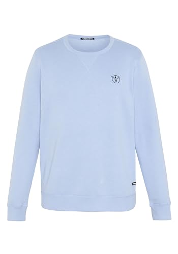 Chiemsee Sweater im Basic-Look mit Logo-Motiv von Chiemsee