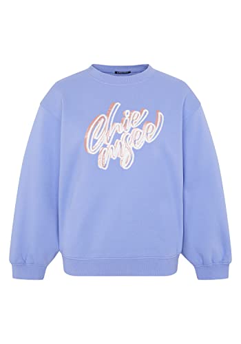 CHIEMSEE Sweatshirt mit Logo-Schriftzug in effektvoller Optik von CHIEMSEE