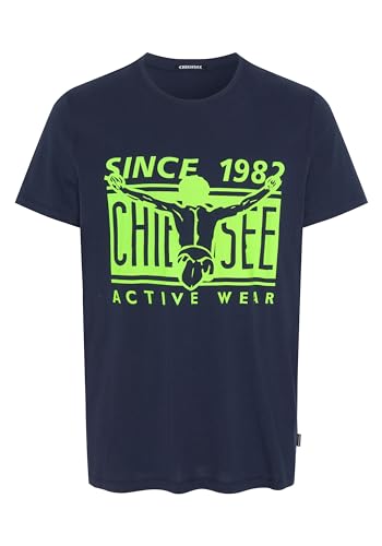 T-Shirt mit Frontprint von CHIEMSEE