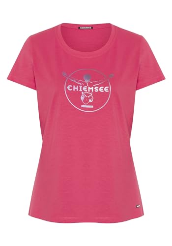 T-Shirt mit Jumper-Frontprint von Chiemsee