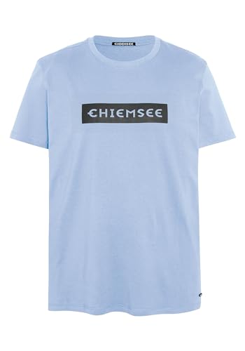 T-Shirt mit Label-Schriftzug von CHIEMSEE