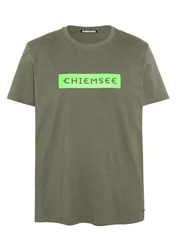 T-Shirt mit Label-Schriftzug von CHIEMSEE