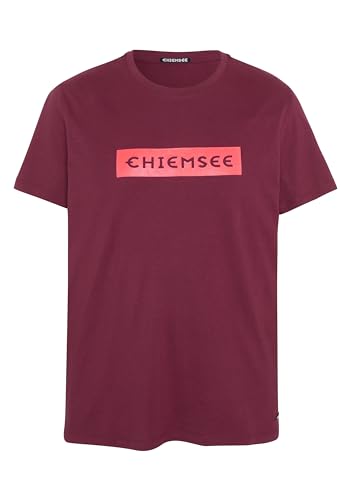 T-Shirt mit Label-Schriftzug von CHIEMSEE