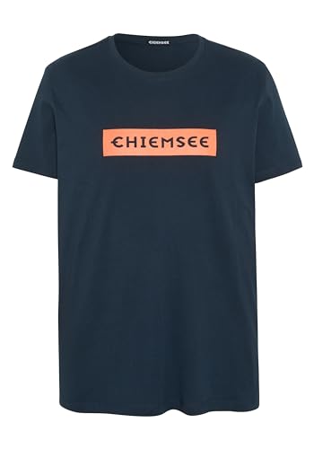 T-Shirt mit Label-Schriftzug von CHIEMSEE