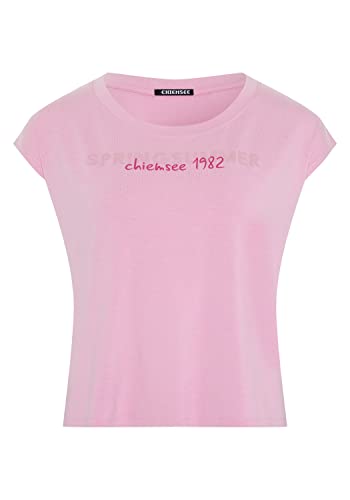 T-Shirt mit mehrfarbigem Frontdruck von CHIEMSEE