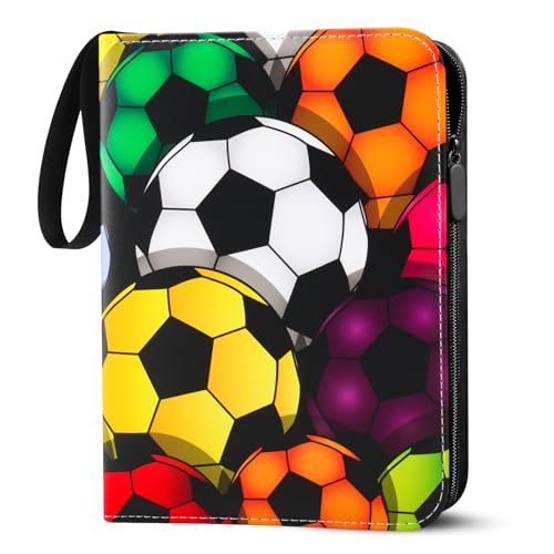 CHILDGO Fussball Sammelalbum, 50 Seiten, 400 Karten, Sammelkarten Album für Fussball, Geschenk für Sammler und Kinder CHILDGO Fussball Sammelalbum, 50 Seiten, 400 Karten, Sammelkarten Album für Fussball, Geschenk für Sammler und Kinder von CHILDGO