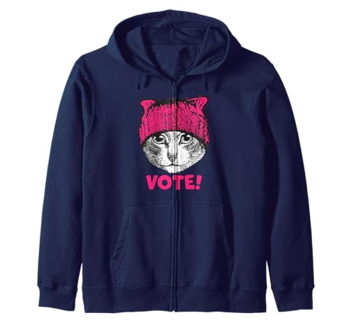 Kinderlose Katze Damen Abstimmung PUSSYHAT CAT VOTE Kapuzenjacke Kinderlose Katze Damen Abstimmung PUSSYHAT CAT VOTE Kapuzenjacke von CHILDLESS CAT LADIES VOTE PUSSYHAT CAT VOTE