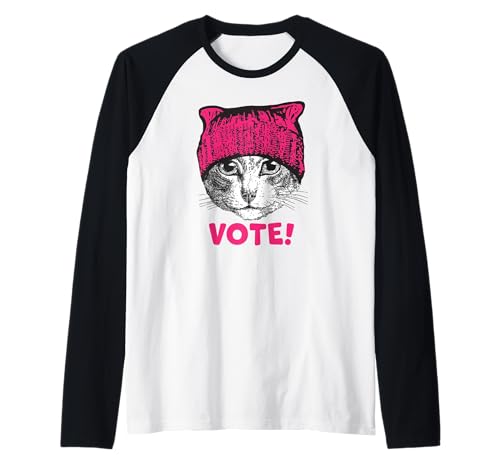 Kinderlose Katze Damen Abstimmung PUSSYHAT CAT VOTE Raglan Kinderlose Katze Damen Abstimmung PUSSYHAT CAT VOTE Raglan von CHILDLESS CAT LADIES VOTE PUSSYHAT CAT VOTE