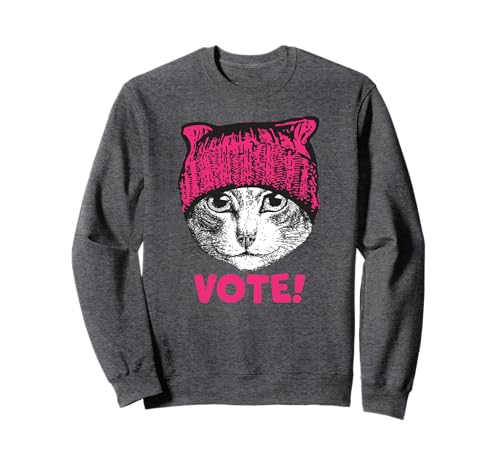 Kinderlose Katze Damen Abstimmung PUSSYHAT CAT VOTE Sweatshirt Kinderlose Katze Damen Abstimmung PUSSYHAT CAT VOTE Sweatshirt von CHILDLESS CAT LADIES VOTE PUSSYHAT CAT VOTE