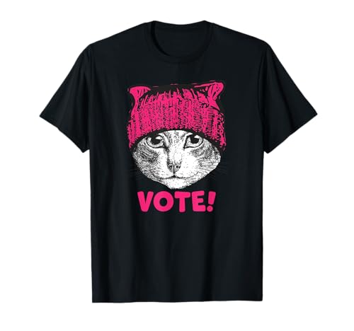 Kinderlose Katze Damen Abstimmung PUSSYHAT CAT VOTE T-Shirt Kinderlose Katze Damen Abstimmung PUSSYHAT CAT VOTE T-Shirt von CHILDLESS CAT LADIES VOTE PUSSYHAT CAT VOTE