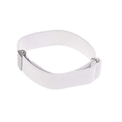 CHILDWEET 1 Paar Hemdärmelarmbänder Ärmelbänder Strapsgürtel Für Männer Hemdenhaltergurte Verstellbare Ärmelhalter Smokinghemd Armbinden Armmanschetten Kleidung Unterstützung Weiß Shirt Mann von CHILDWEET