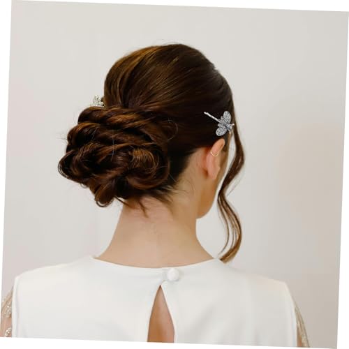 CHILDWEET 2 Stück Vintage Haarklammer Teilig Retro Libelle Haarnadeln aus Legierung Sicherer Halt für Frauen und Mädchen Haarschmuck Clips für Partys und Besondere Anlässe von CHILDWEET