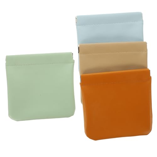 CHILDWEET Geldbörse Für Damen Stilvolle Ledergeldbörse Kompakte Make-up-Tasche Für Lipgloss Auf Reisen von CHILDWEET