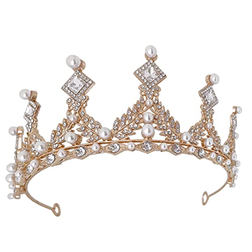 CHILDWEET Braut-kopfbedeckungen Für Partys Hochzeits-kopfbedeckungen Für Die Braut Haar-accessoires Für Bräute Hochzeits-braut-dekorationen Stirnband von CHILDWEET