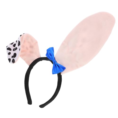 CHILDWEET Dalmatiner Stirnband Für Erwachsene Plüsch Hund Ohren Party Halloween Cosplay Dekoration Ohr von CHILDWEET