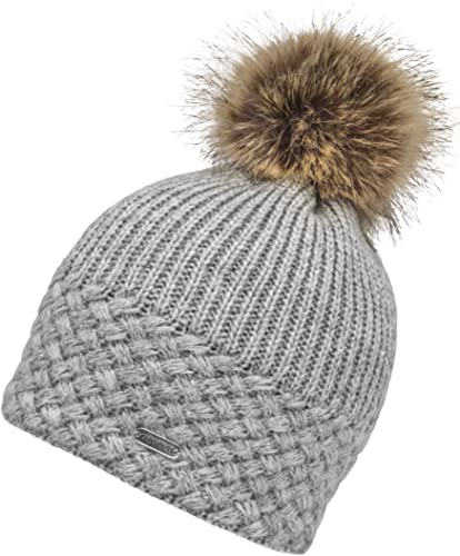 CHILLOUTS Damen Apple Hat Beanie-Mütze, Grau, Einheitsgröße EU von CHILLOUTS