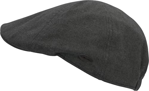CHILLOUTS Calvin Hat - Flat Cap - dunkelgrau - L-XL - - Schiebermütze von CHILLOUTS