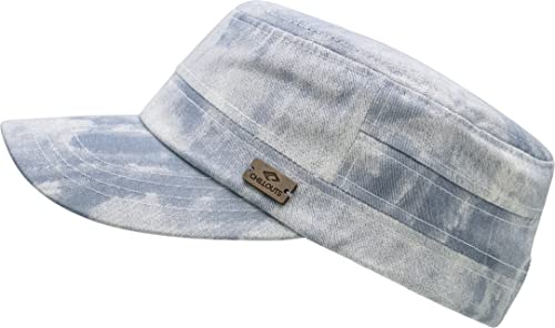 CHILLOUTS Corrientes Hat - Original Military Cap, Unisex Sommer Basecap Herren Damen, Verstellbare Militär Mütze, Einheitsgröße OneSize, blau von CHILLOUTS